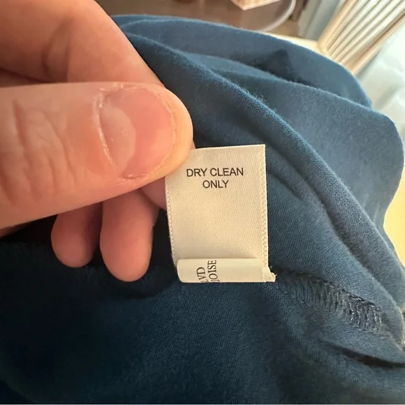 Banana Republic x Issa London Blue Wrap Dress Size L - Picture 7 of 11